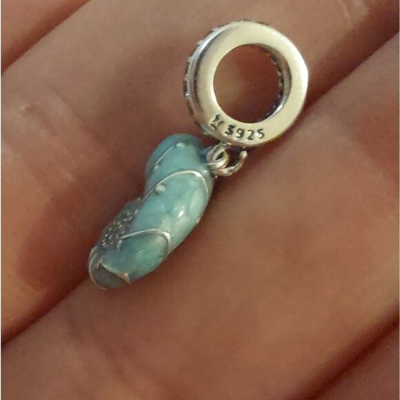 925 Silver Seashell Nautical Charm - Picture 5 of 13